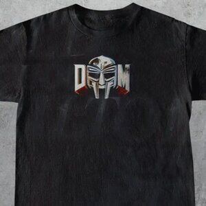 Retro MF Doom Y2K Graphic Rap Music Fan Gift Unisex 90s Concert Tour T-shirt 79